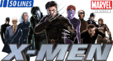X-men 50 lines